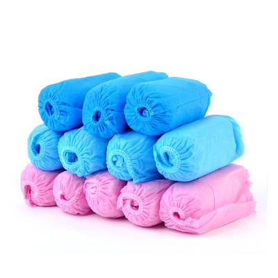 Non Toxic 40*15CM Disposable Polypropylene Non Woven Shoe Covers