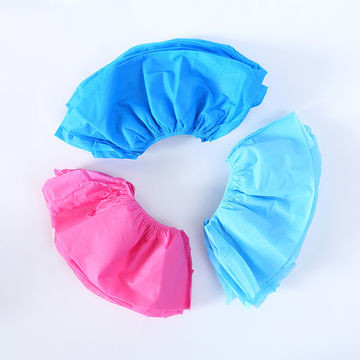 Non Toxic 40*15CM Disposable Polypropylene Non Woven Shoe Covers